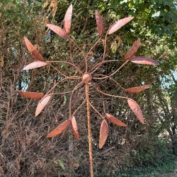 Molino decorativo de jardín doble rotación Ø 80 cm