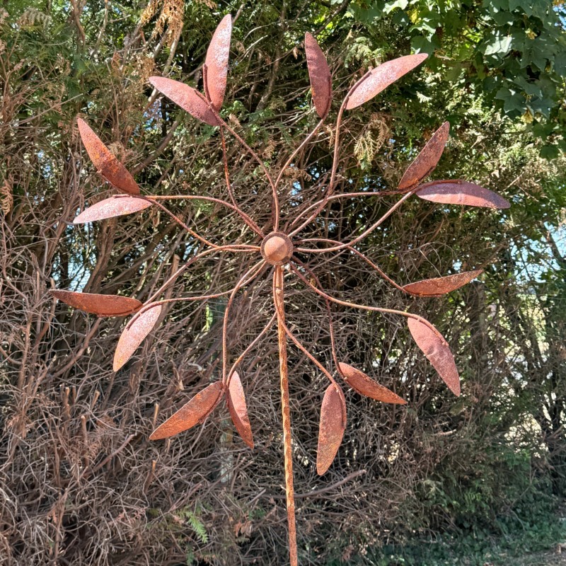 Molino decorativo de jardín doble rotación Ø 80 cm