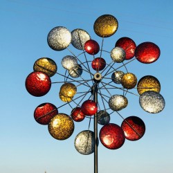 Molino decorativo de jardín en hierro modelo MONTSEGUR