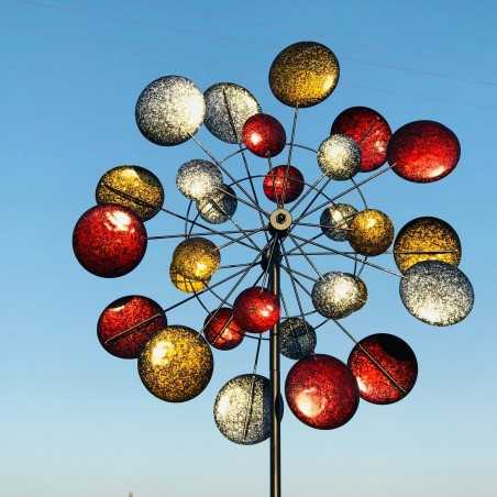 Molino decorativo de jardín en hierro modelo MONTSEGUR