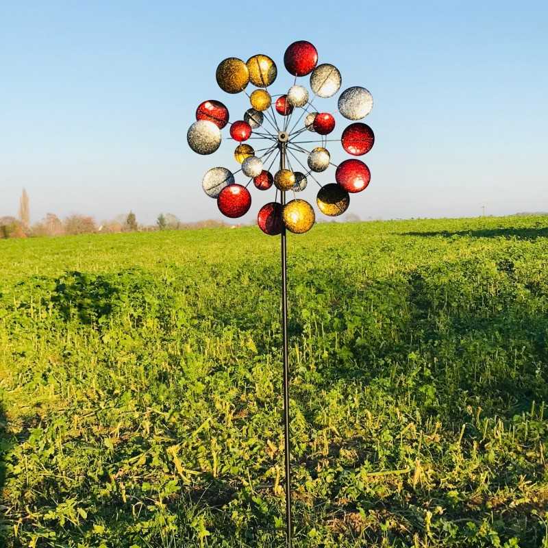 Molino decorativo de jardín en hierro modelo MONTSEGUR