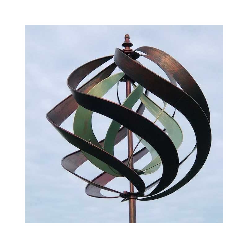 Éolienne Décorative Moulin à Vent Modèle Brissac Hauteur 212 cm