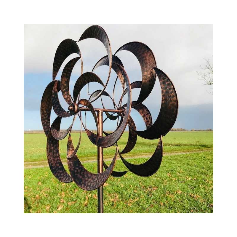 Éolienne Décorative de Jardin 53x26x210 cm Modèle Mongenan