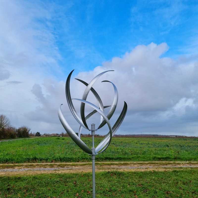 Éolienne Décorative En Métal Moulin À Vent OLERON