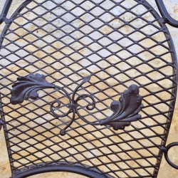 Conjunto de jardín bistró de metal para 2 personas