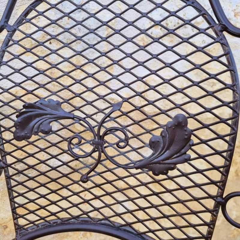 Conjunto de jardín bistró de metal para 2 personas