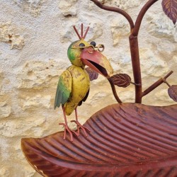 Acabado en hierro pátina marrón antiguo resistente a la intemperie