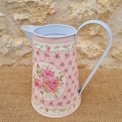 Broc decorativo estilo antiguo con motivos de rosas 18,90 € LEZARD DU JARDIN