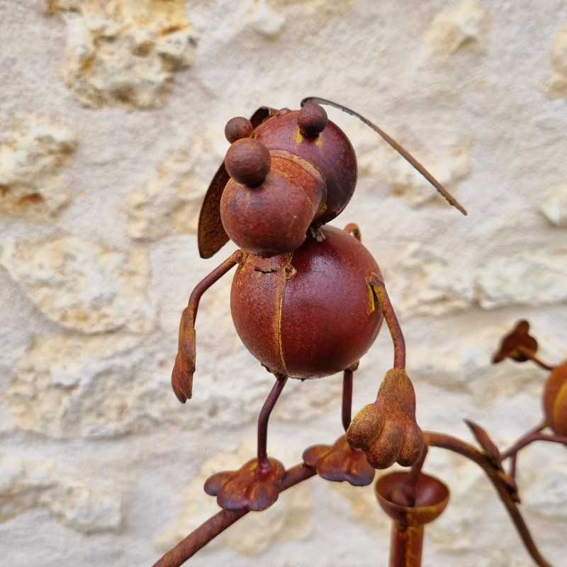 Mobile de Jardin décoration métal chiens hauteur 156 cm 39,90 € LEZARD DU JARDIN