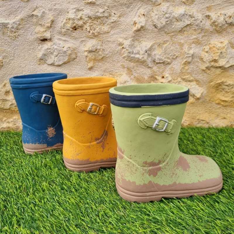 Maceta portaplanta de barro Bota del Jardinero 28,90 € LEZARD DU JARDIN