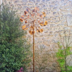 Éolienne, Moulin à Vent girouette de jardin à piquer modèle Falloux
