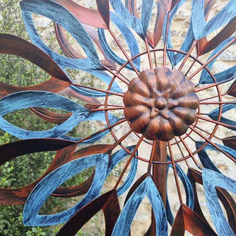 Super molino de viento decorativo de jardín, Tauzia 210 cm