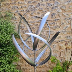 Molino de viento decorativo de jardín Un molino, diseño eólico para su jardín