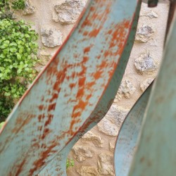 Molino de viento decorativo para jardín en hierro con forma de tulipán modelo CHEVERNY 149,00 € LEZARD DU JARDIN