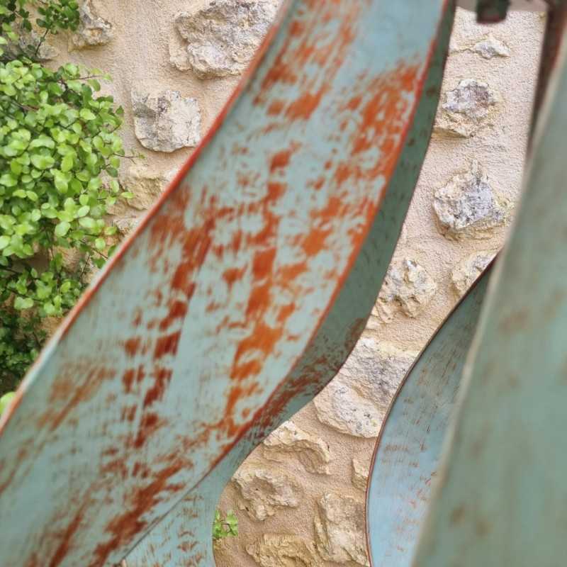 Molino de viento decorativo para jardín en hierro con forma de tulipán modelo CHEVERNY 149,00 € LEZARD DU JARDIN