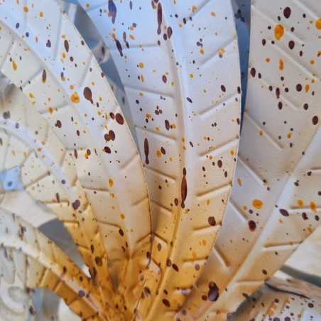 Couple Coq et Poule en Fer | Décoration de Jardin Rustique et Authentique