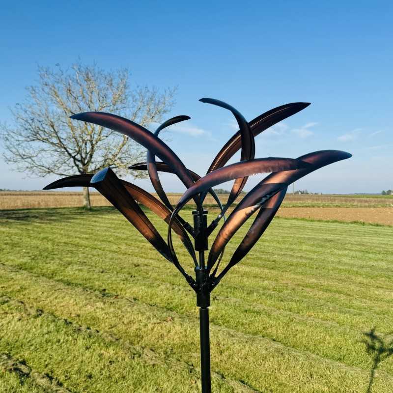 Molino de viento decorativo de jardín Poesía Aérea 205 cm
