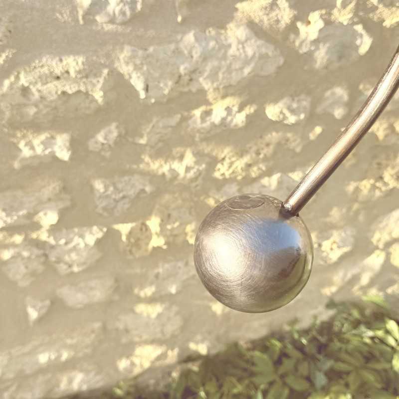 Móvil de jardín de acero inoxidable "Golondrinas en vuelo"