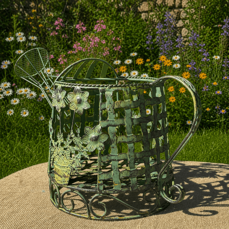 Soporte para composición floral en forma de regadera