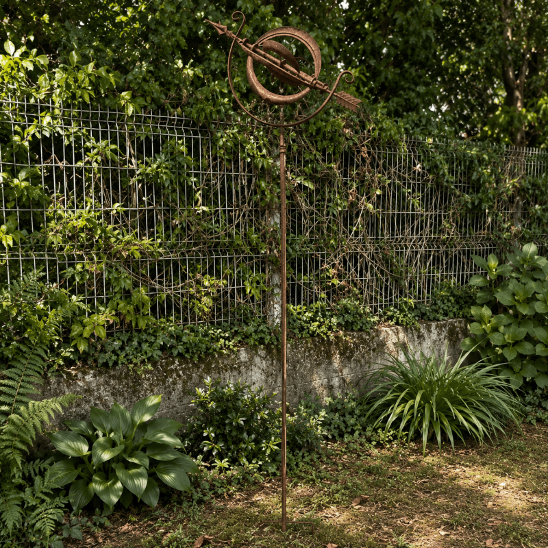 Molino de viento decorativo de jardín